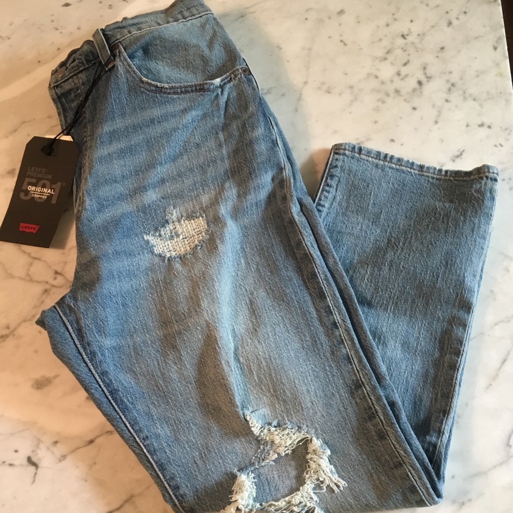 Levi’s 501 Crop in Sweet Dream
